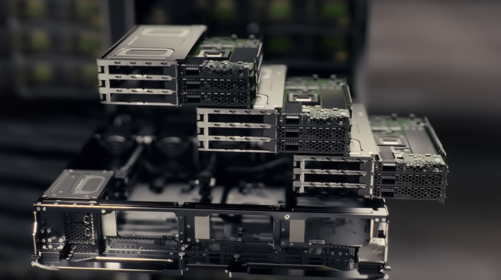 Nitro powered head node to manage NVLink switches